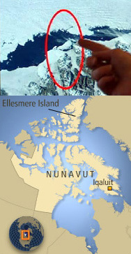 ayles ice map