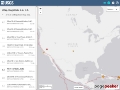 Real Time Global Earthquake Map - USGS