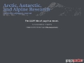 Arctic, Antarctic, and Alpine Research