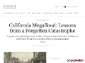 California Megaflood: Lessons from a Forgotten Catastrophe