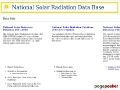 National Solar Radiation Database