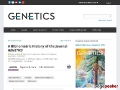 A Bibliometric History of the Journal GENETICS