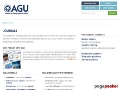 American Geophysical Union (AGU) Journals