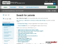 US Patent and Trademark Office Patent Search