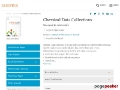 Chemical Data Collections