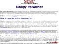 Biology Workbench SDSC