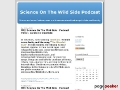 Science On The Wild Side Show